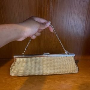 Y2K Gold Glitter Bag